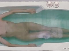 Kinesiska och blond lesbiskt