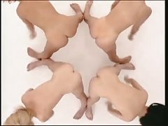 Tyst film, cumshot från nöje på magen