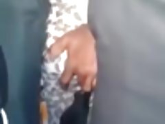 Första finger, och sedan en medlem av den planterade