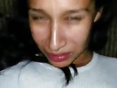 Naughty babe med hårfläta